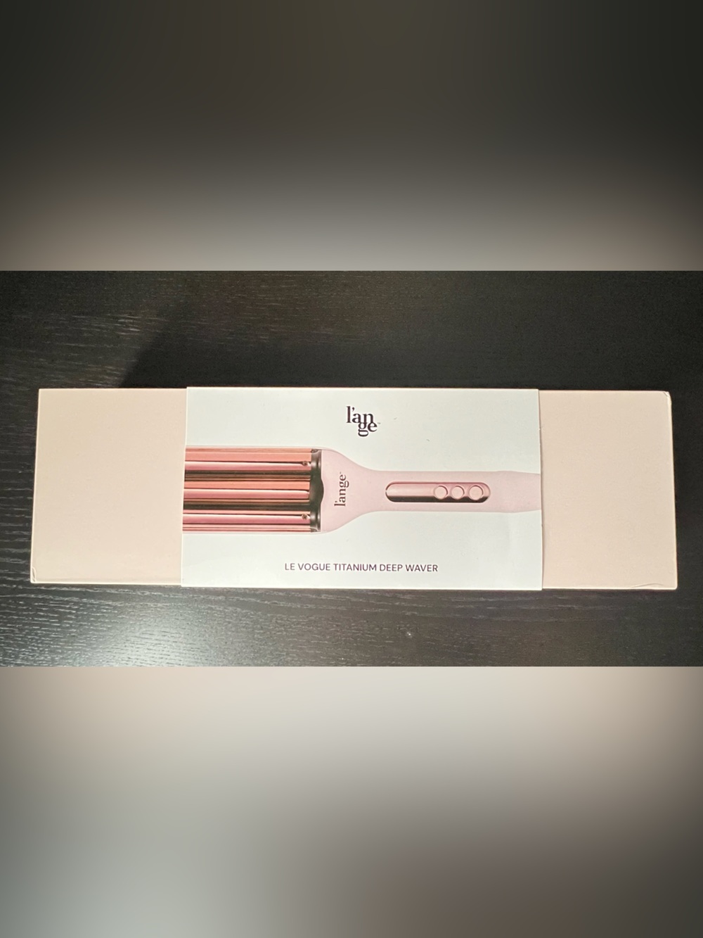 l'ange Le Vogue Titanium Deep Waver - Pink